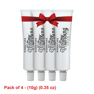 Signature Tattoo Numbing Cream Pack of 4 - (10g) (0.35 oz)