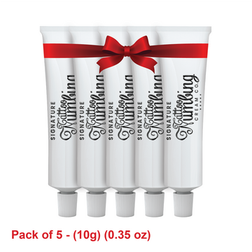 Signature Tattoo Numbing Cream Pack of 5 - (10g) (0.35 oz)