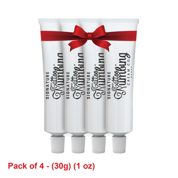 Signature Tattoo Numbing Cream Pack of 4 - (30g) (1 oz)
