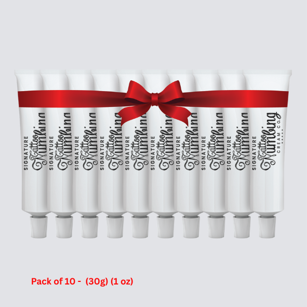 Signature Tattoo Numbing Cream Pack of 10 - (30g) (1 oz)