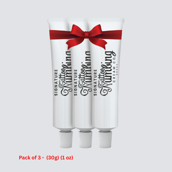 Signature Tattoo Numbing Cream Pack of 3 - (30g) (1 oz)