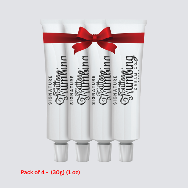 Signature Tattoo Numbing Cream Pack of 4 - (30g) (1 oz)