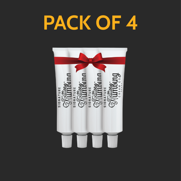 Signature Tattoo Numbing Cream Pack of 4 - (30g) (1 oz)