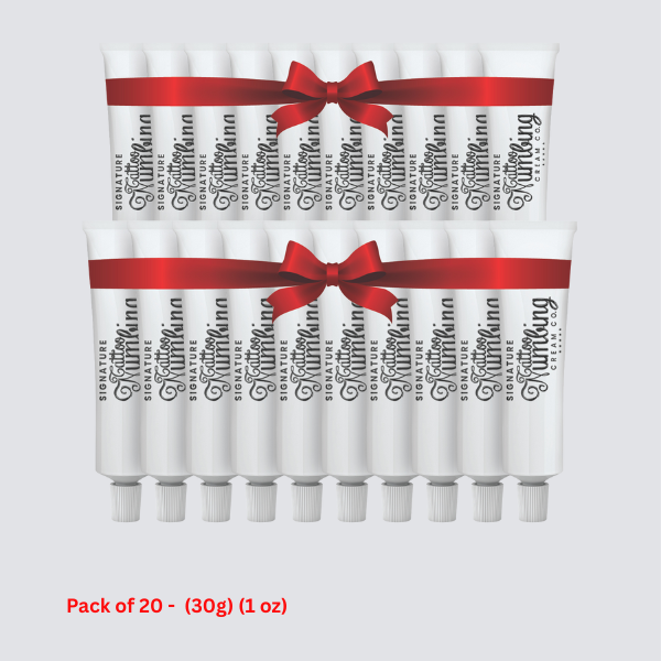 Signature Tattoo Numbing Cream Pack of 20 - (30g) (1 oz)